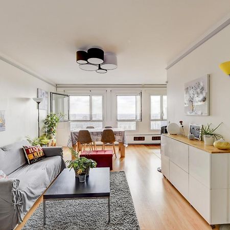 Appartement Place D'Italie Superbe Vue Paris Exterior photo