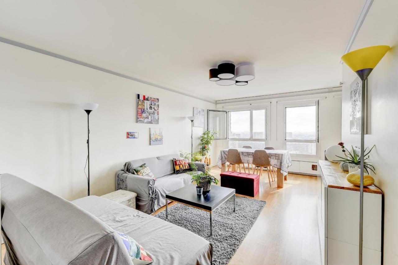 Appartement Place D'Italie Superbe Vue Paris Exterior photo